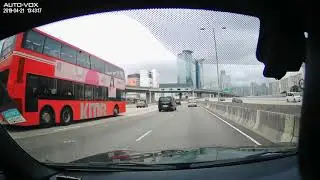 Driving from Kwun Tong to Airport car park 遊車河觀塘去赤鱲角機場一號停車場