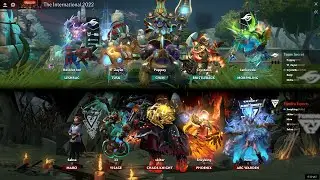 Dota 2 Ti 2022: Team Secret vs Tundra Esports  - Grand final game 2