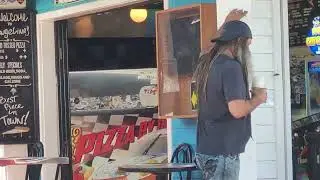 Driving On and Around Duval Street Key West on a Slow Sunday
