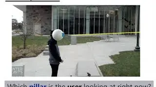 Gaze Direction Visualization Techniques for Collaborative Wide-Area Model-Free Augmented Reality