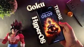 HyperOS Goku Premium Home And Lock Screen Theme For Any Xiaomi Devices | Goku | #hyperos #hyperos3 