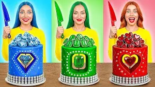 Девушка Изумруд, Рубин и Бриллиант | Кулинарный Челлендж от Multi DO Smile
