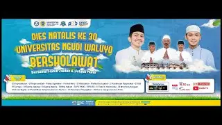 UNW UNGARAN BERSHOLAWAT BERSAMA HABIB ZAIDAN BIN HAIDAR BIN UMAR BIN YAHYA