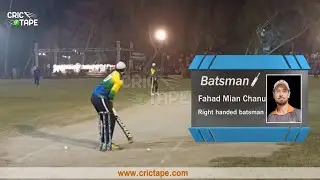 Fahad Mian channu Batting || Match Winning knock