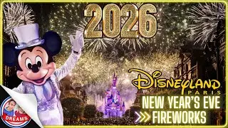DISNEYLAND PARIS FEU D’ARTIFICE du nouvel an avec musiques originales !