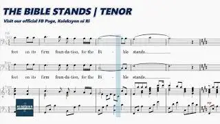 The Bible Stands | Tenor | Vocal Guide by Bro. Paul Ta&ntilde;edo 