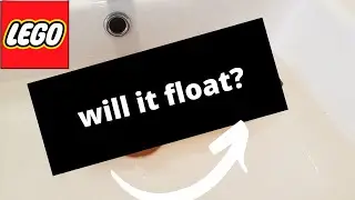 I BUILT a Lego BOAT will it FLOAT?