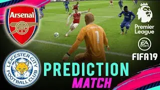 ARSENAL vs LEICESTER CITY | FIFA 19 EPL Predict Matchday 9 | Broadcast Camera - 1080HD