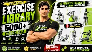 #workoutanimation#how to make  Workout animation videos#3D fitness videos(Unlimited exercise )