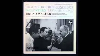Brahms, Double Concerto Op 102 , Isaac Stern, Leonard Rose
