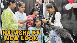 Natasha ne kar liya apna new look 🫶🏻🥰wow yaar achi lag rahi hai 