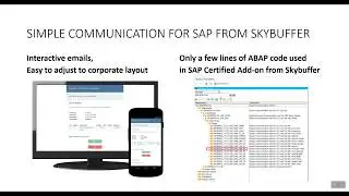 Maintenance Notification Alerts via Skybuffer Simple Communication Add-On