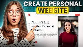 How To Create a Personal Website in WordPress 🔥 - Personal Website Design Tutorial!