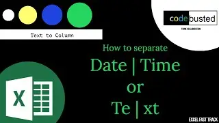 Useful Excel function Text to Column very easy || Basic to Advance Microsoft Excel