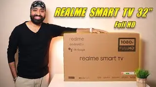 Realme Smart TV 32 Full HD ⚡️ | Распаковка и впечатления | Стоит ли покупать Full HD? 🔥