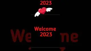 Welcome 2023 | happy new year status 2023 | whatsapp status #shorts