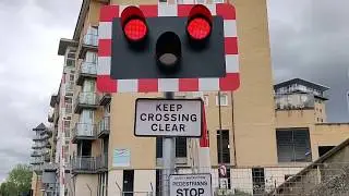 Feltham Level Crossing, London
