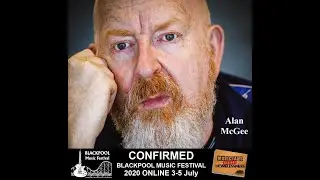 Alan McGee at Blackpool Music Festival 4th July 2020