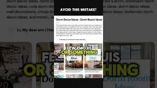 Avoid This MISTAKE In Your Pinterest Board Description 🤔
