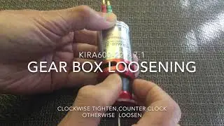 Kontronik Gear box loosening