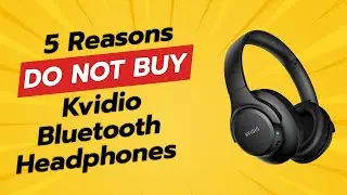 DON'T BUY Kvidio Bluetooth Headphones Before Watching This! 🤔💥 (5 Reasons)