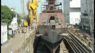 Baltic shipyard launches frigate for India