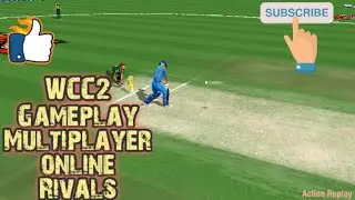 World Cricket Championship 2 | Online | Multiplayer | Match | Wcc2