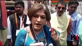 BJP MP Roopa Ganguly criticises TMC supporters