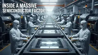 Inside a Massive Semiconductor Factory | Modern Chip Making Process