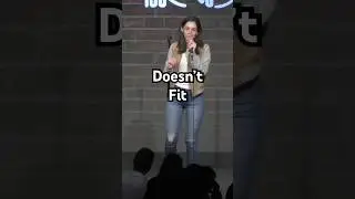 Doesn&rsquo;t Fit #standupcomedy #comedian #comedy #funny #relatable