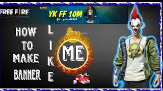 HOW TO MAKE CHANNEL BANNER LIKE ME |GAMING BANNER DESIGN TUTORIAL | CREATE PROFESSIONAL BENNER.