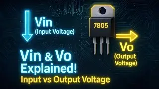 What is Vin & Vout? | Input & Output Voltage Explained in Hindi | Electronics Basics