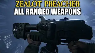 ALL RANGED WEAPONS | ZEALOT PREACHER | Warhammer 40,000: Darktide