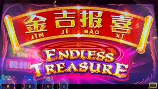 Free spins and bonus on Endless Treasure Slot Machine #slotstatick #bonusspin #bestslotplay