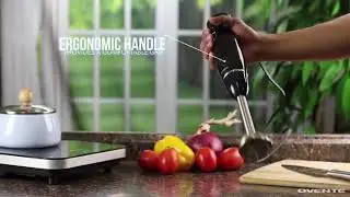 Effortless Blending: OVENTE 300W Immersion Hand Blender for Smoothies & Soups