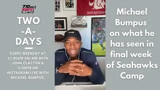 Two-A-Days: Michael Bumpus on Instagram Live (9/1/20)
