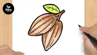 #809 How to Draw Cocoa - Easy Drawing Tutorial
