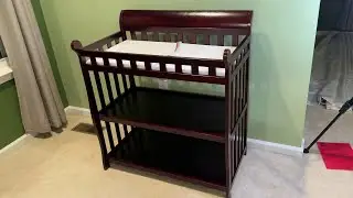 Delta Children Eclipse Changing Table - Review and Assembly
