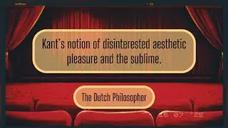 Kant&rsquo;s notion of disinterested aesthetic pleasure and the sublime