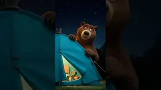 Camping with Bears?! #DreamScreenAI #joerogan #grizzlies #claymation #funny