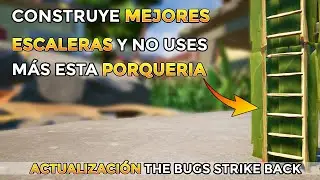 GROUNDED 🚧 TRUCOS de CONSTRUCCIÓN Ascensor/Elevador y Escalera 🚧 ACTUALIZACIÓN The Bugs Strike Back