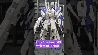 Master Grade Hi-Nu Gundam ver. Ka with Metal Frame and HWS #shorts