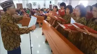 Paduan Suara Gratia (PSG) | Pernikahan Mayor Inf. Ferdinand (Flores) dan Eva br. Purba (batak)