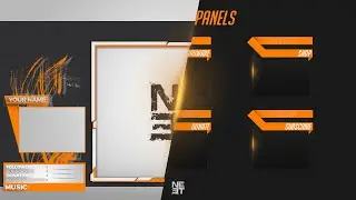 Streamer Template Double PACK (Overlay, Info Panel)