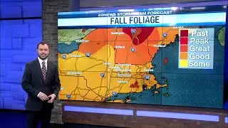 New England fall foliage map through this weekend