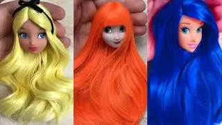 Transforming Frozen Elsa and Disney MATTEL #elsa #nezha #shorts #satisfying #unboxing #ariel