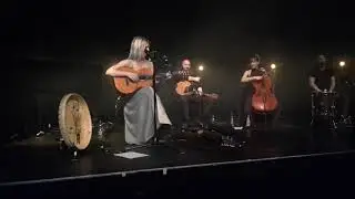 Myrkur performing House Carpenter (The Daemon Lover) at York Barbican - 21st February 2019
