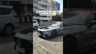 Mercedes vs Porsche &ndash; Who Rules the Road? 👑 #shorts #cars