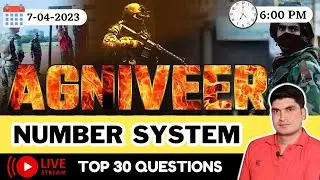 Agniveer top 10 class | Complete number system | class 1