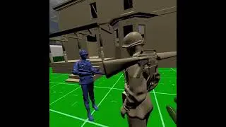 Early Multiplayer footage with Joel Taylor (Plastic Battlegrounds VR)